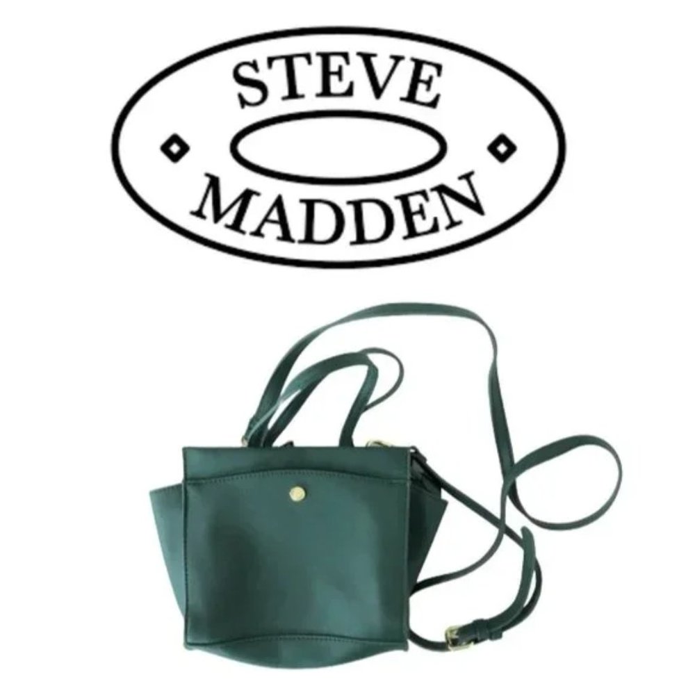 Steve Madden Satchel Convertible Bag Green Purse